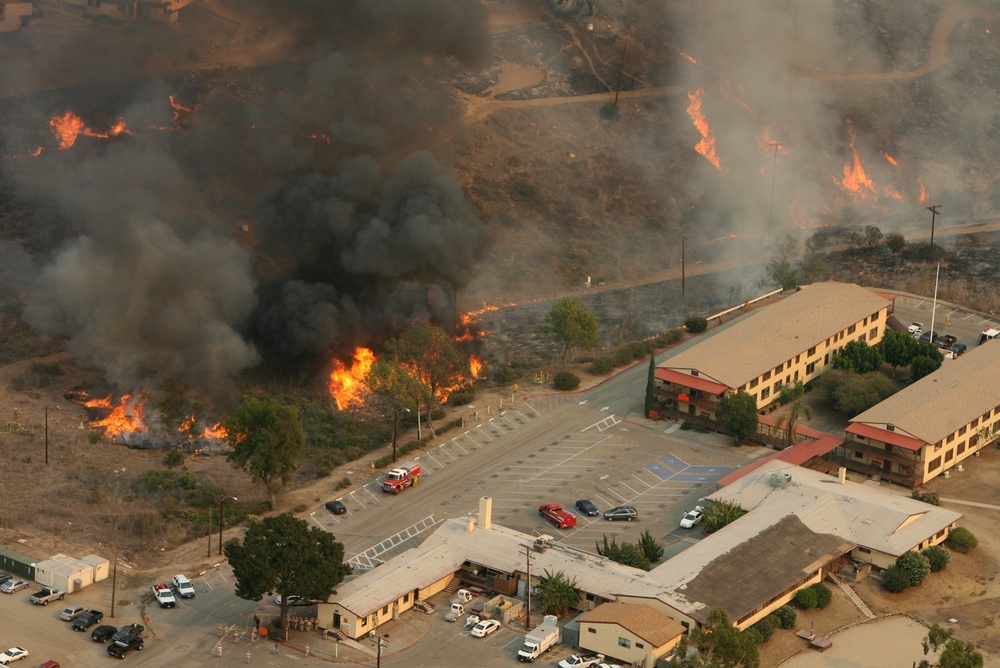 Camp Pendleton Burning