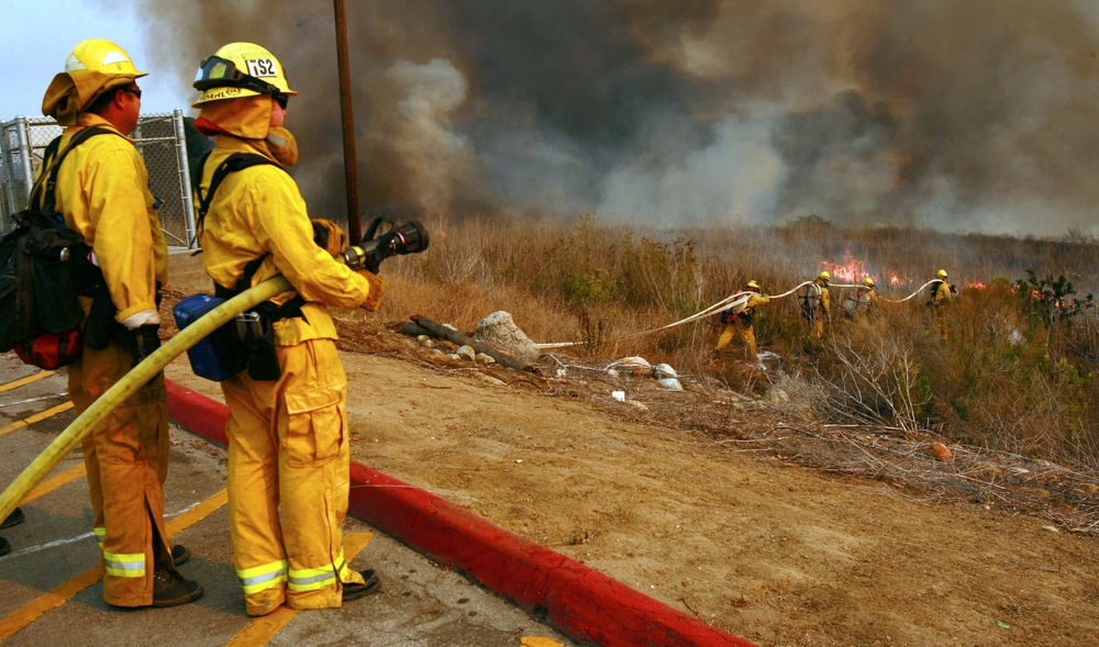 Camp Pendleton Burning