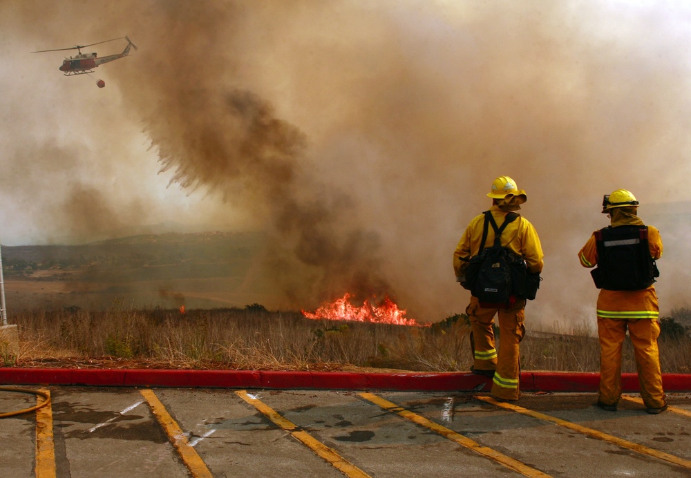 Camp Pendleton Burning