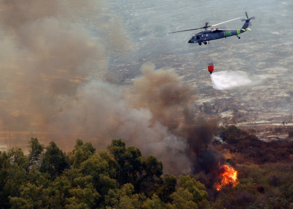 San Diego County's burning landscape
