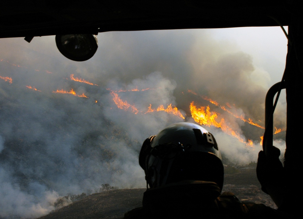 San Diego County's burning landscape