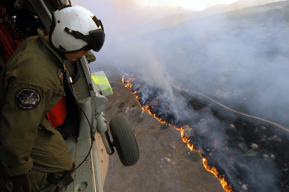 San Diego County's burning landscape