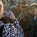 United States' First Lady Visits Troops in Kuwait