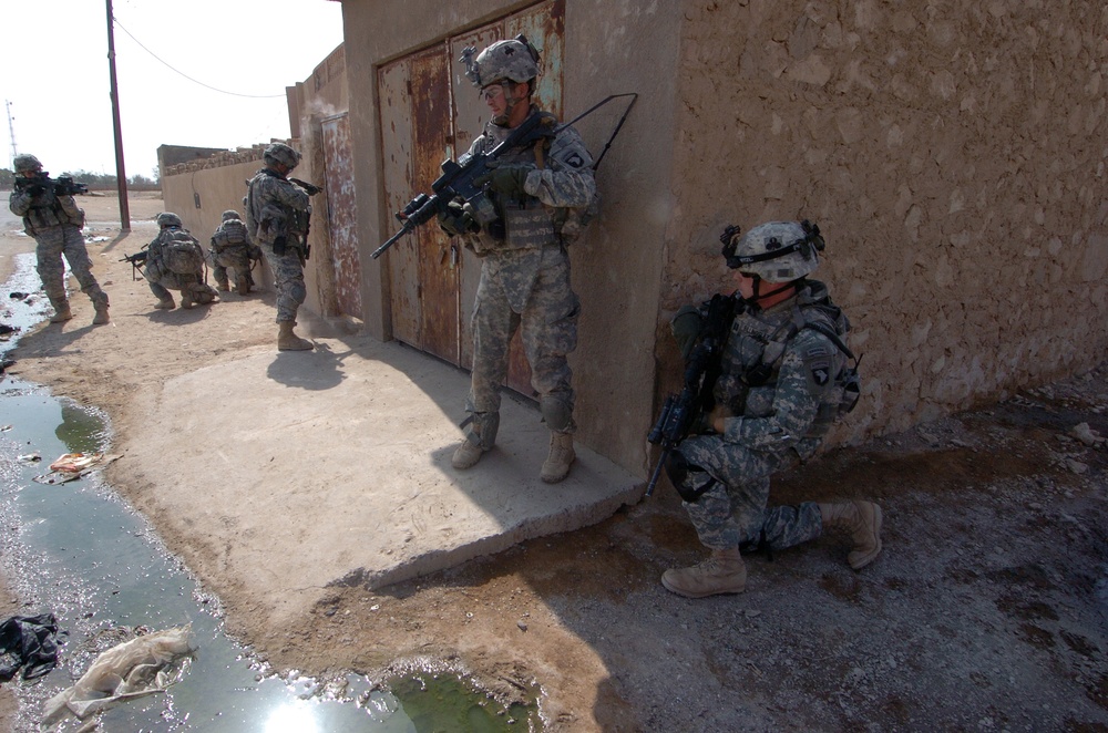 101st Soldiers provided overwatch security