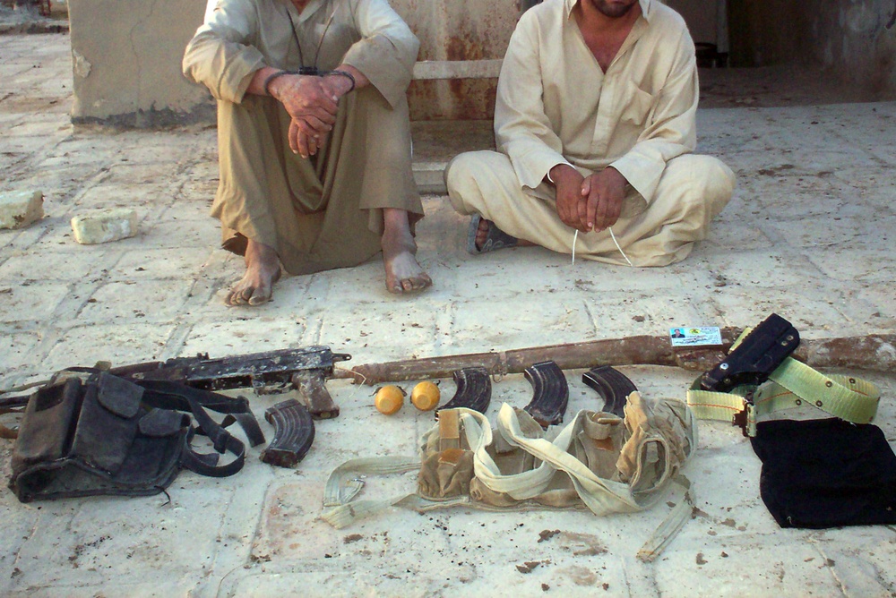 Nine militants, anti-aircraft gun captured