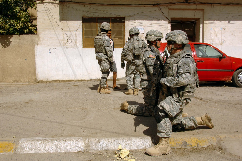 Patrol in Baghdad