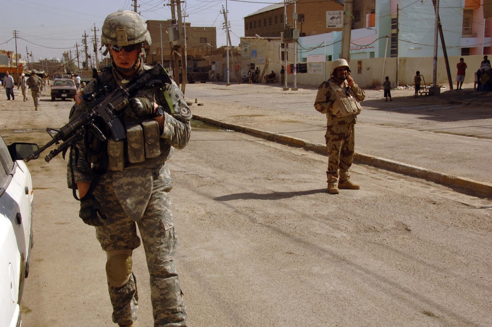 Patrol in Baghdad