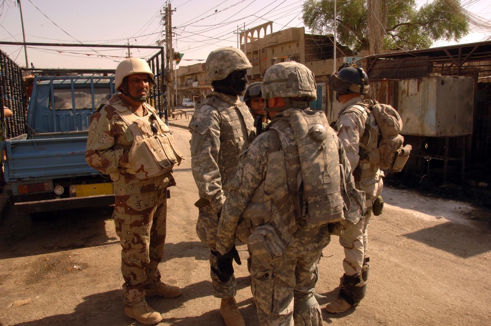 Patrol in Baghdad