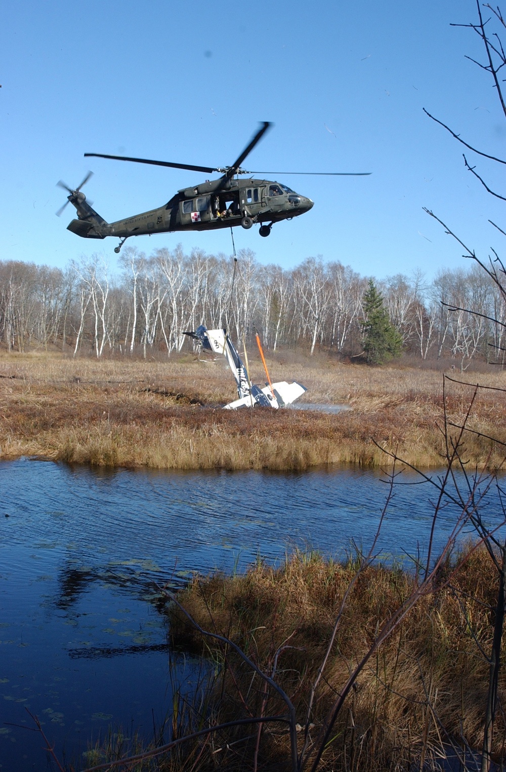 Minnesota National Guard Assists With Plane Crash Recovery