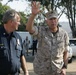 Marine Corps' Commandant Visits Camp Pendleton During Firestorm