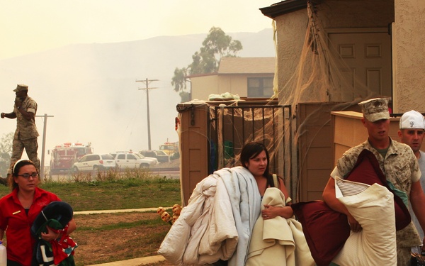 Fires on MCB Camp Pendleton