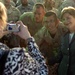 First Lady Laura Bush Visits Third Army