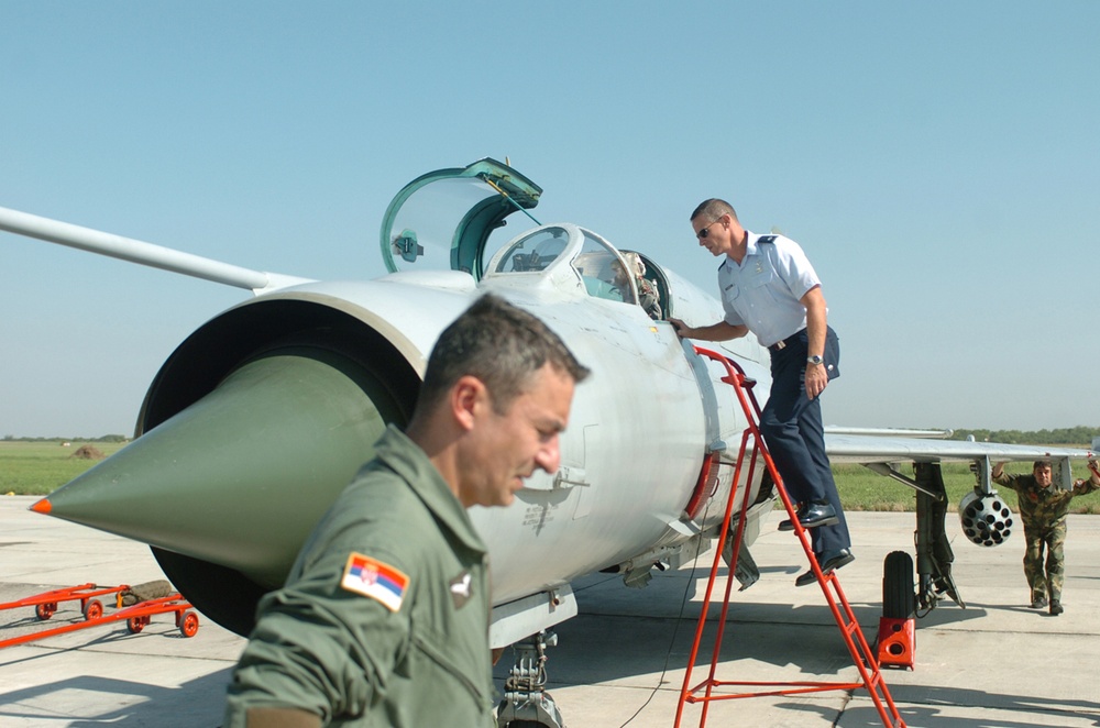 State Partnership Program in Belgrade