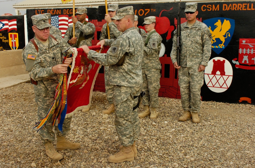 Engineer Battalion turns over their territory