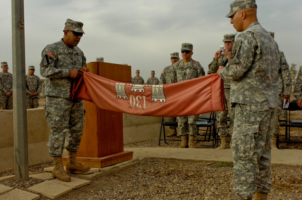 Engineer Battalion turns over their territory