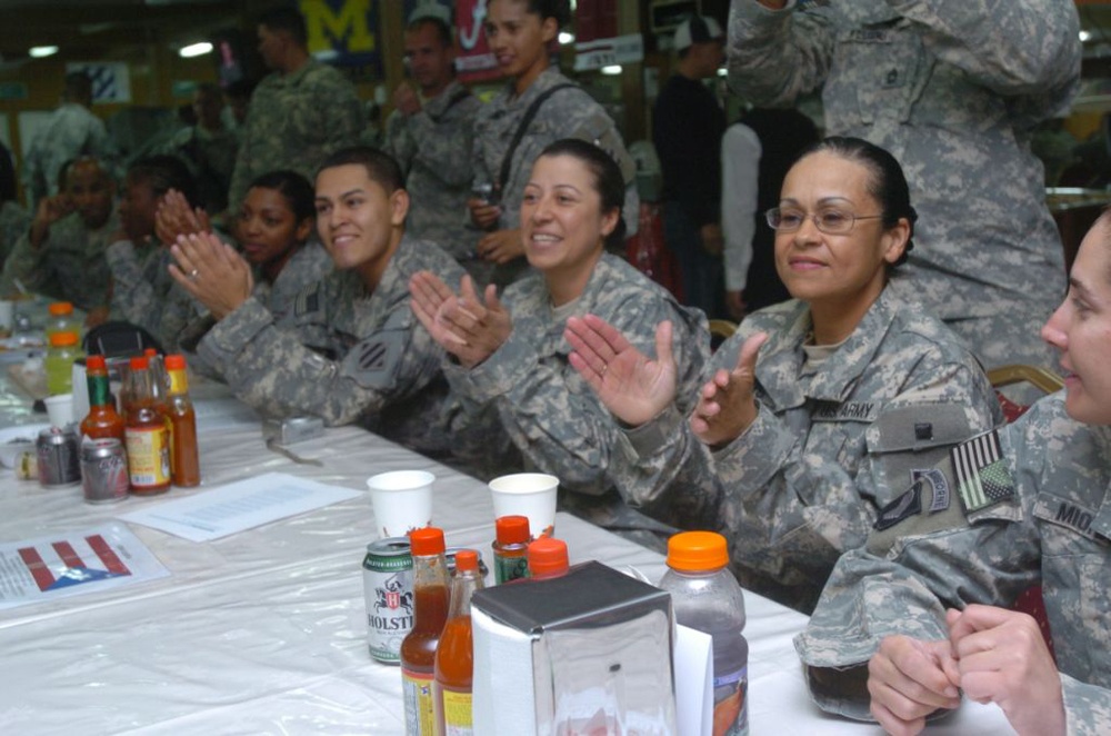 Soldiers celebrate Hispanic Heritage month