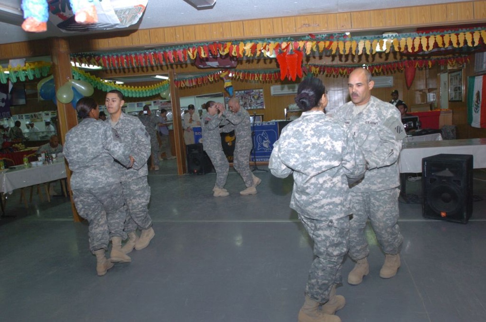 Soldiers celebrate Hispanic Heritage month