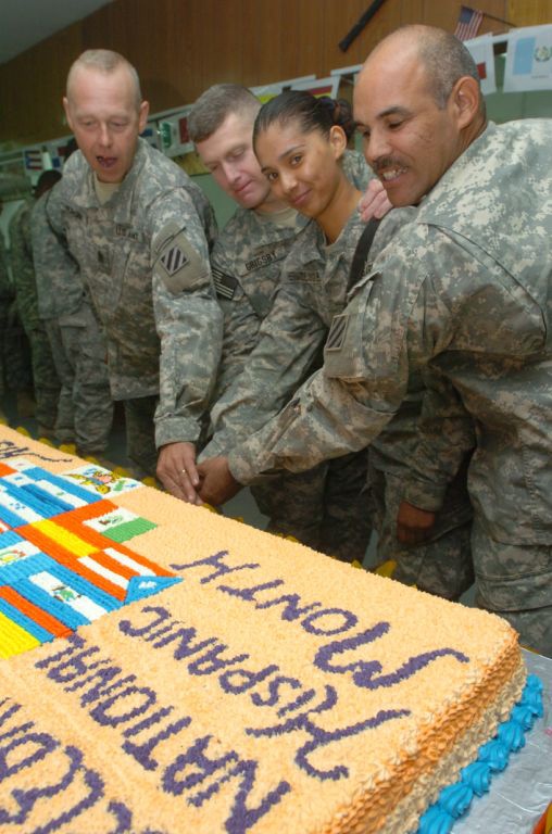 Soldiers celebrate Hispanic Heritage month