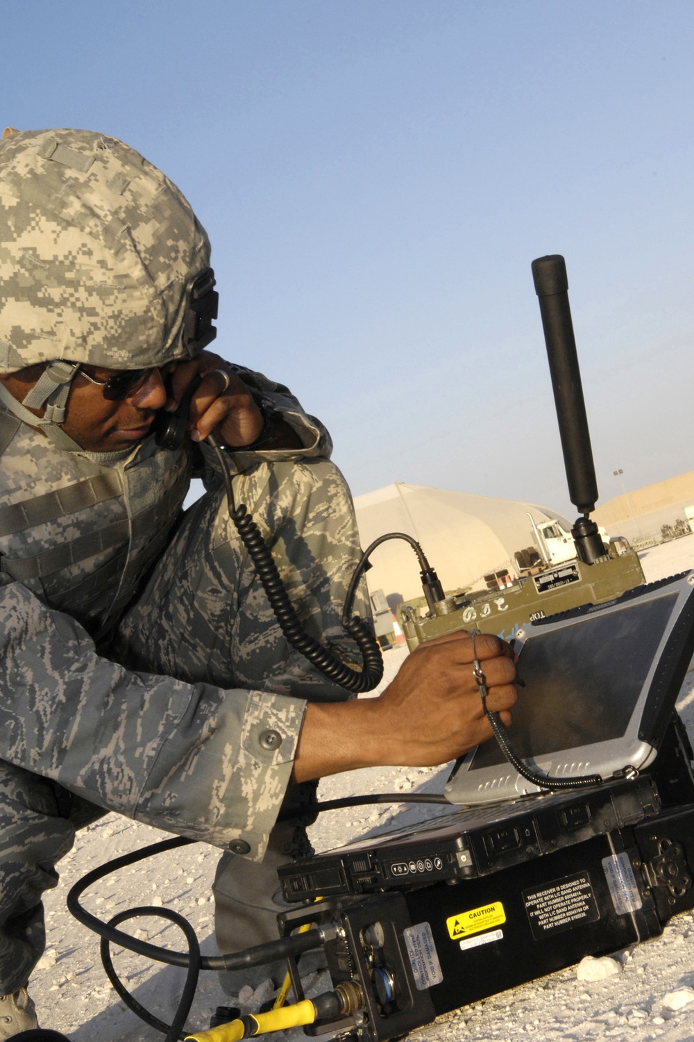 JTAC communicates via ROVER