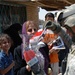Soldiers at a small mall in Saha, Baghdad