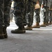 Soldiers don golden spurs