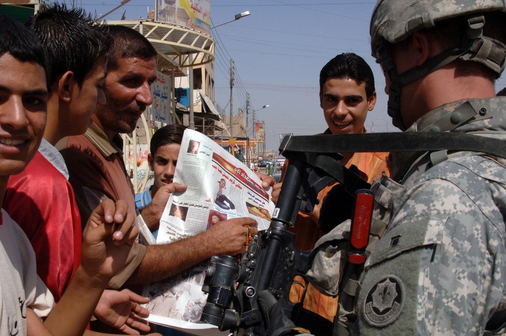 Mission in the Rashid District of Baghdad