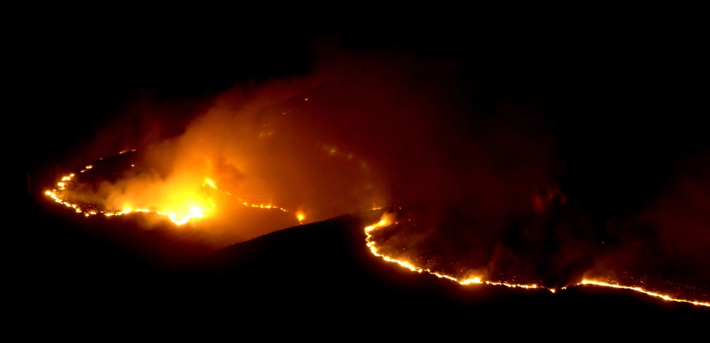 Harris fire