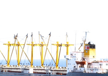 U.S. Navy Responds to North Korean Cargo Vessel Distress Call