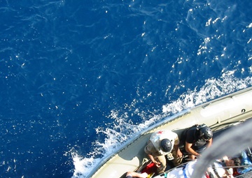 U.S. Navy Responds to North Korean Cargo Vessel Distress Call