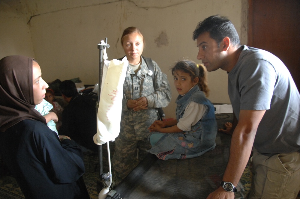 humanitarian mission at Haifa School