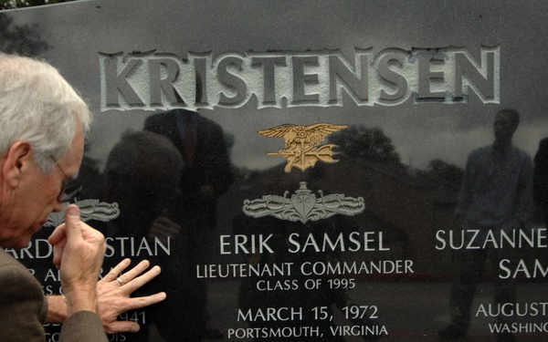 Families visit their fallen heros