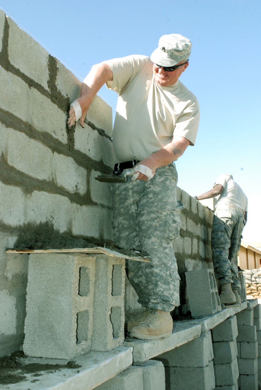 Construction at FOB Lightning