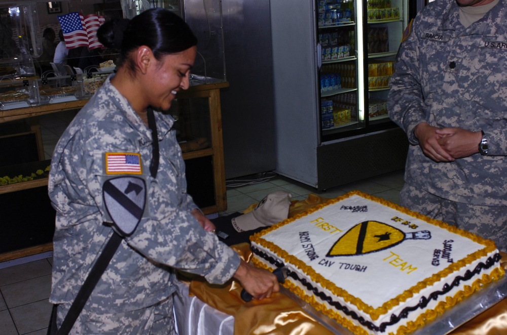 Camp Liberty Dining Facility Hits Landmark Figure