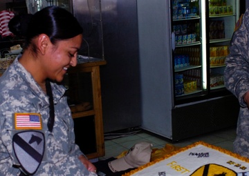 Camp Liberty Dining Facility Hits Landmark Figure