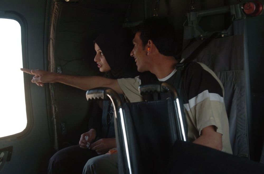Young Iraqi woman gets a chance to walk again