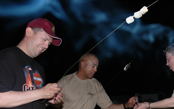 Bikers make do without their hogs