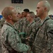 Soldiers receive their spurs