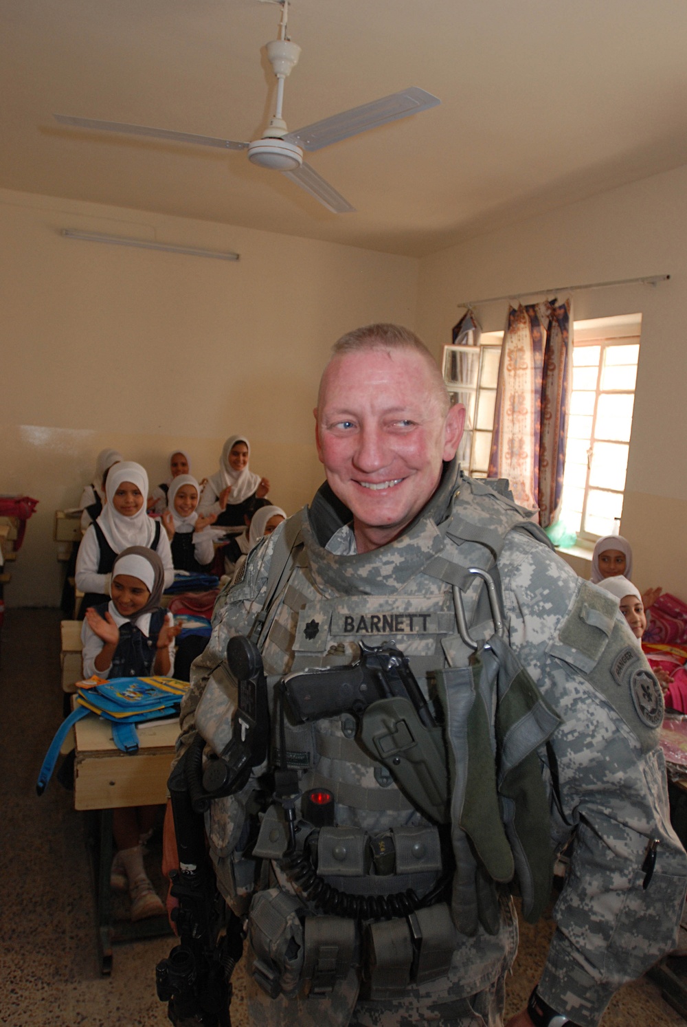 Stryker Soldiers, Iraqi National Police improve Sadr City schools