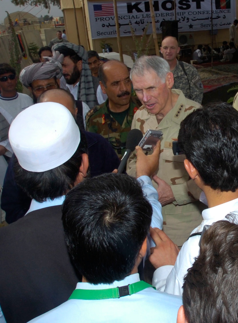 CENTCOM commander attends Khost Leadership Conference