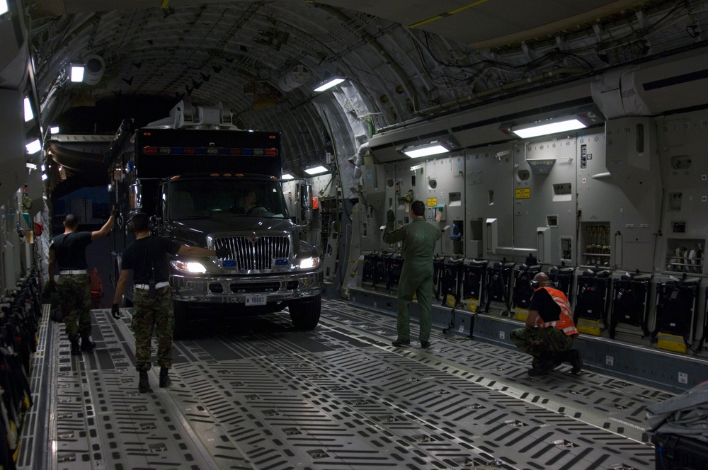 C-17 Globemaster III assists in California wildfires C-17 Globemaster III assists in California wildfires