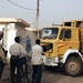 Mechanics at a maintenance shop in Ar Ramadi