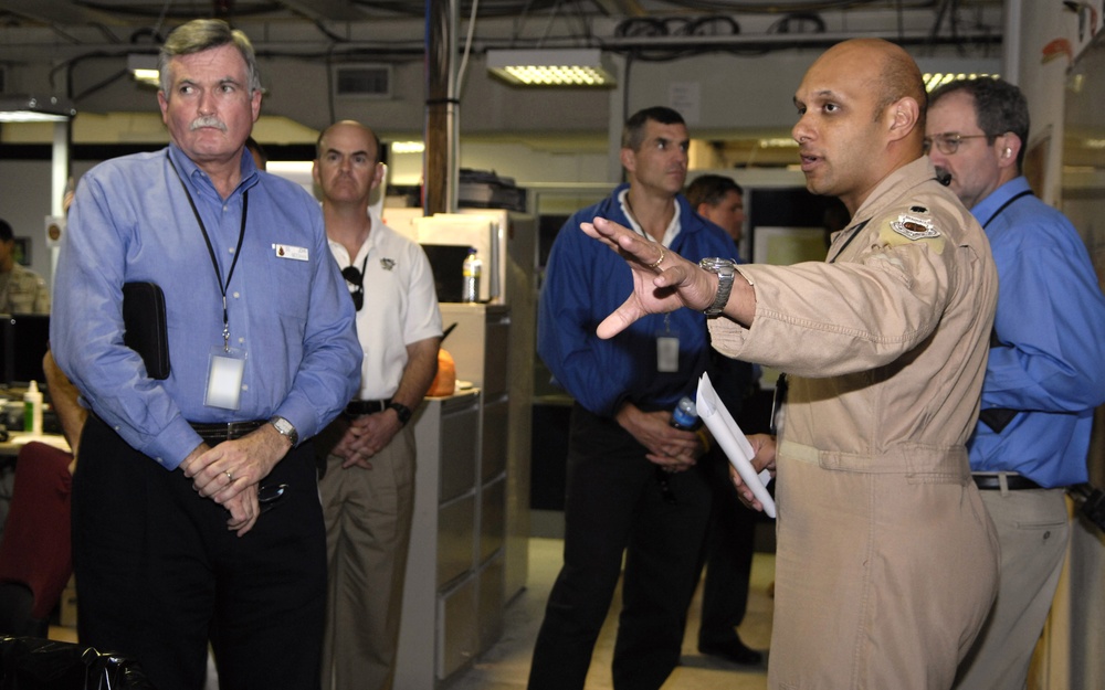 CAPSTONE class visits Combined Air and Space Operations Center