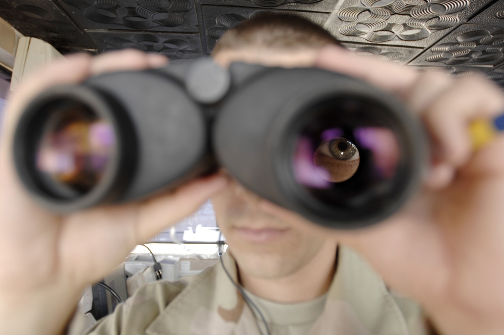 A watchful eye on the Airfield