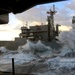 Rough seas pound USNS Arctic