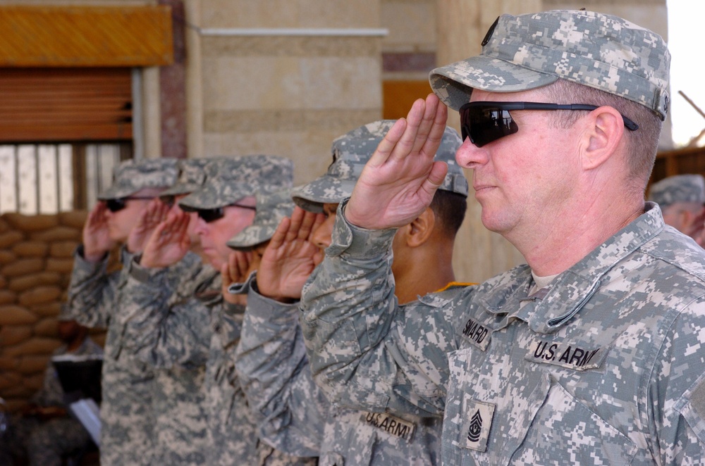 Transfer of Authority Ceremony