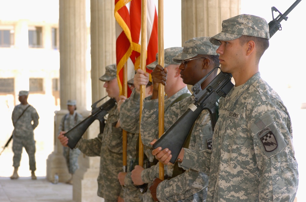 Transfer of Authority Ceremony