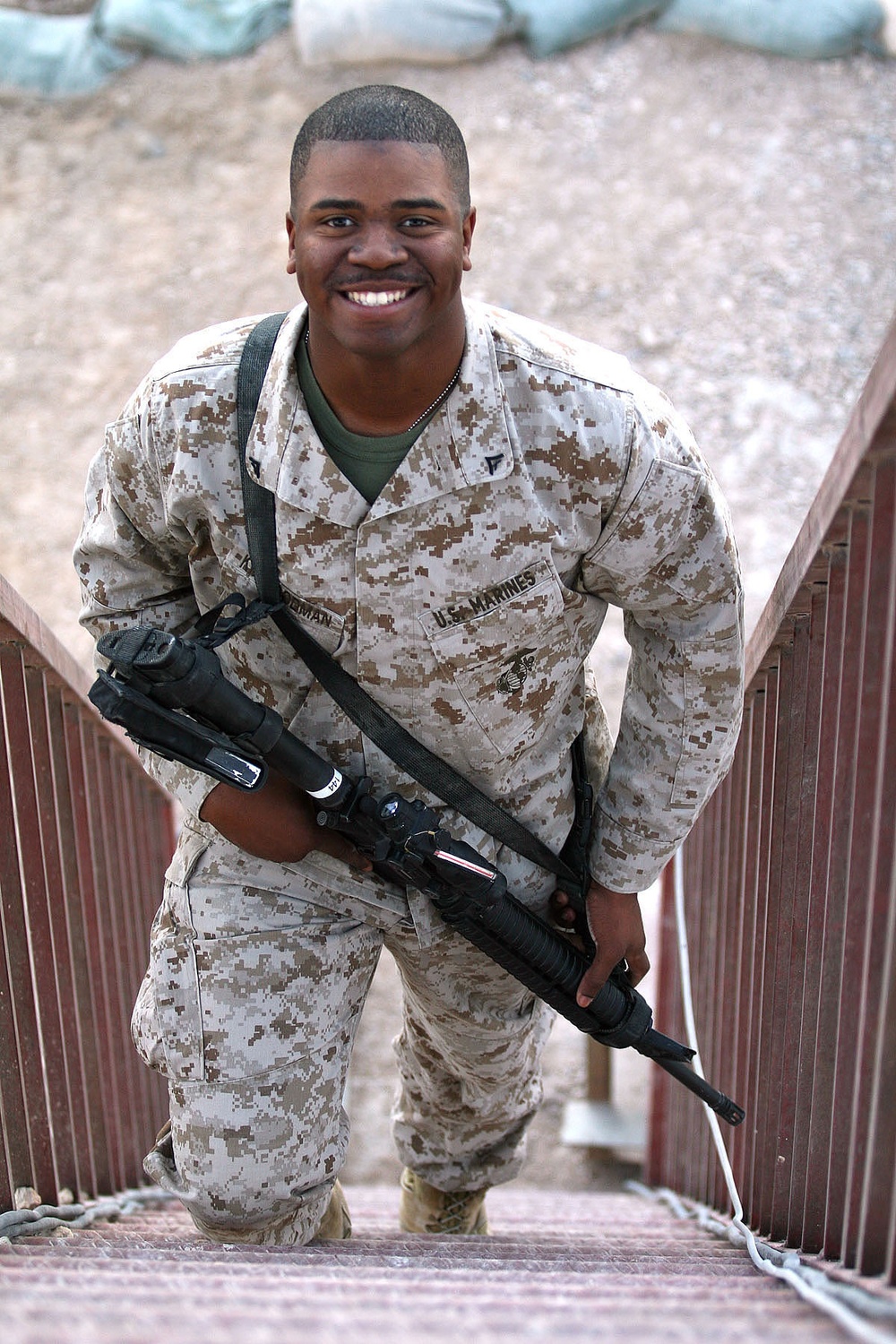 RCT-2 Marine serves behind scenes