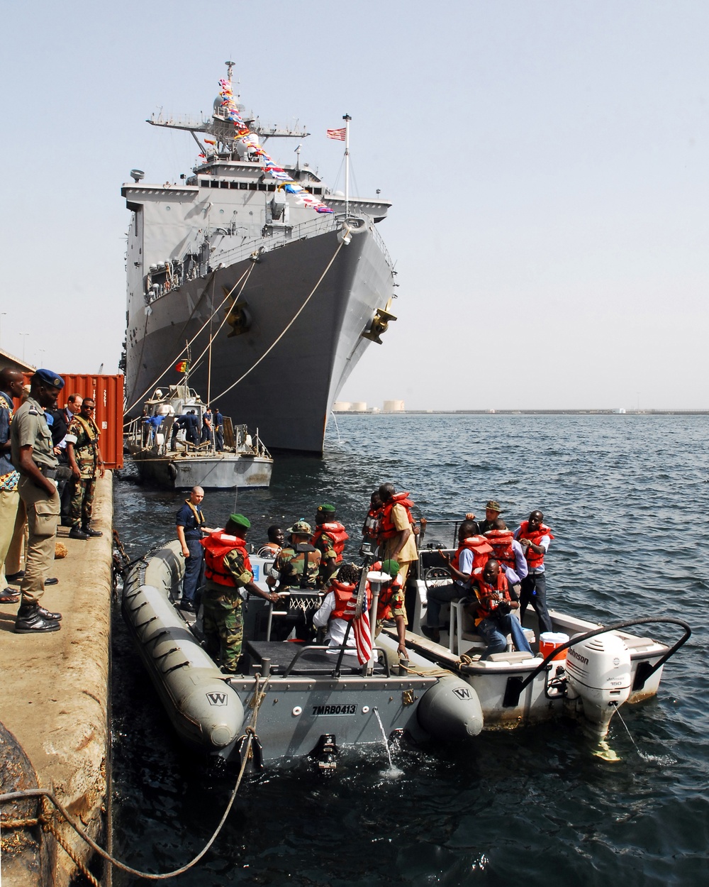 USS Fort McHenry Africa Partnership Station Initiative