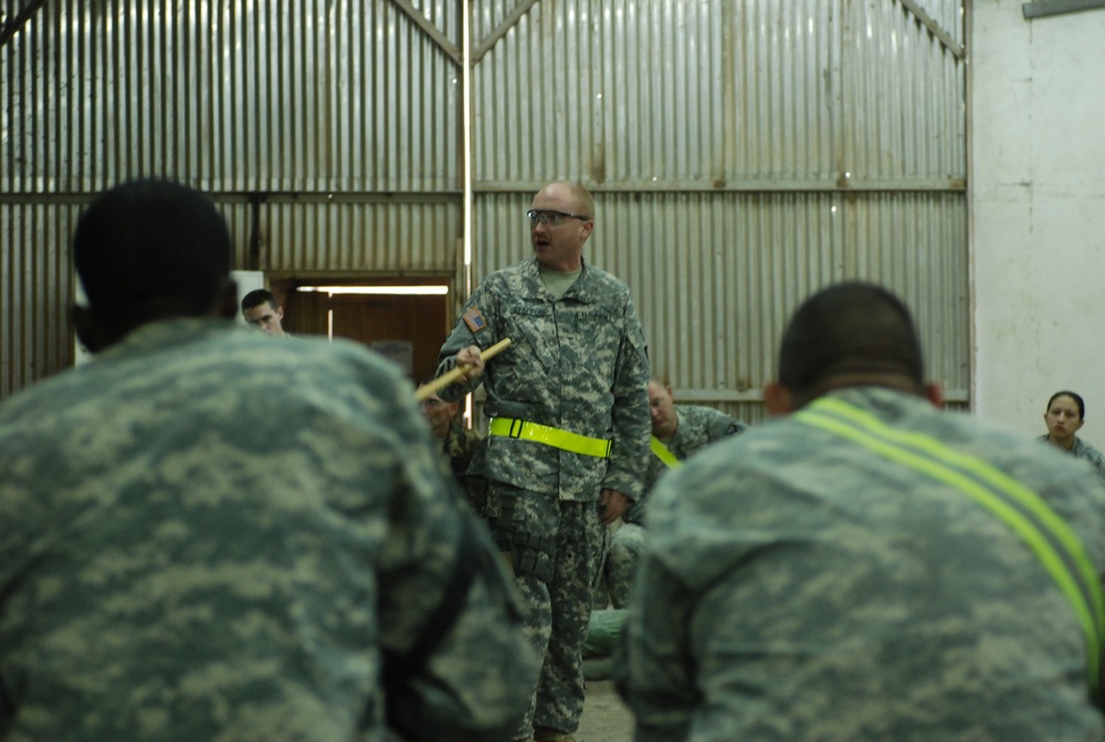 Taji Soldiers get ready in Thunderdome