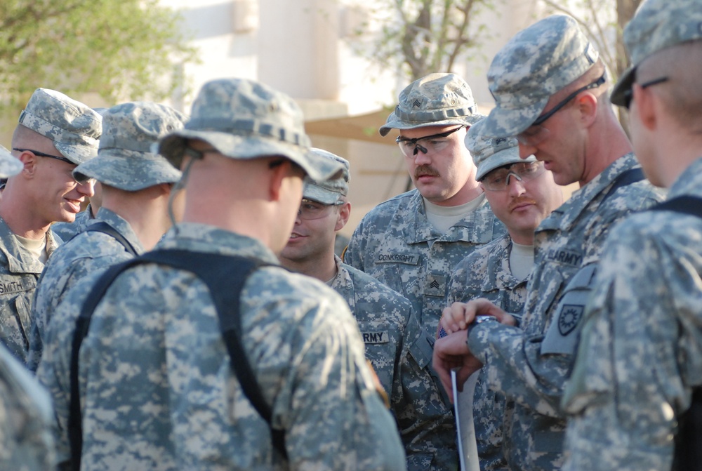 Taji Soldiers get ready in Thunderdome